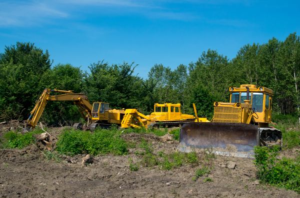 Bulldozer Clearing in Grand Junction